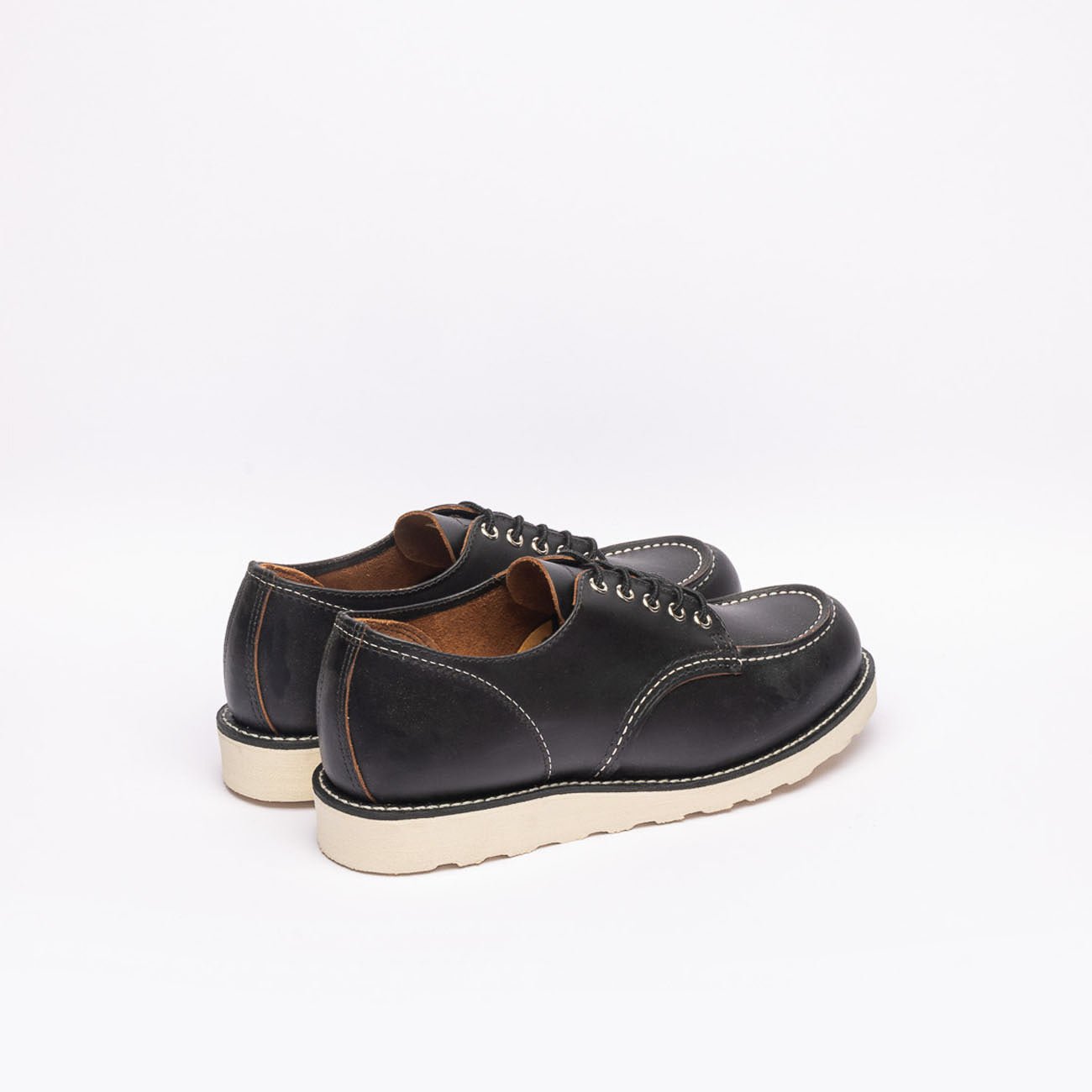 Stringata derby Red Wing Shop Moc 8090 in pelle nera