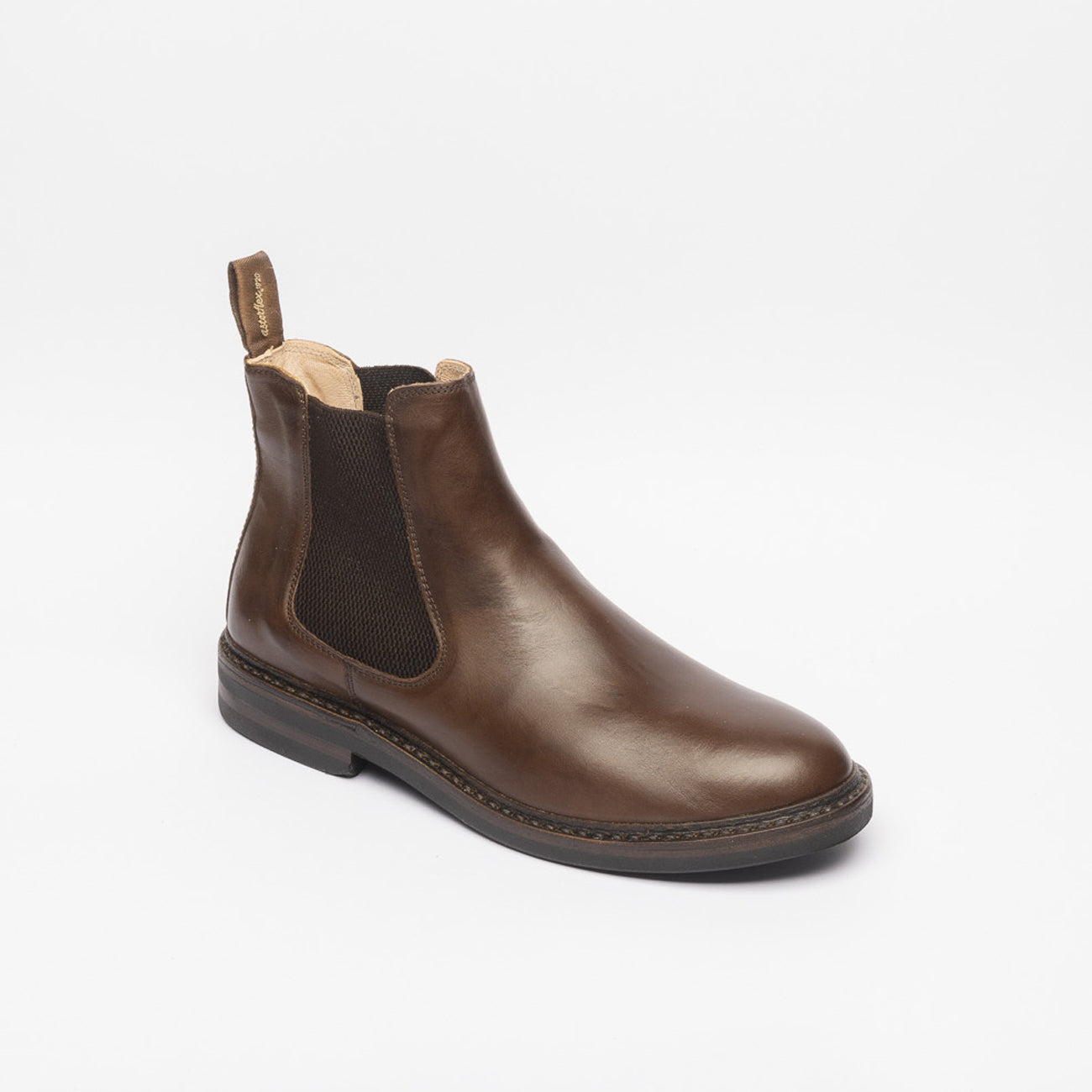Stivale chelsea Astorflex Kudoflex in pelle marrone