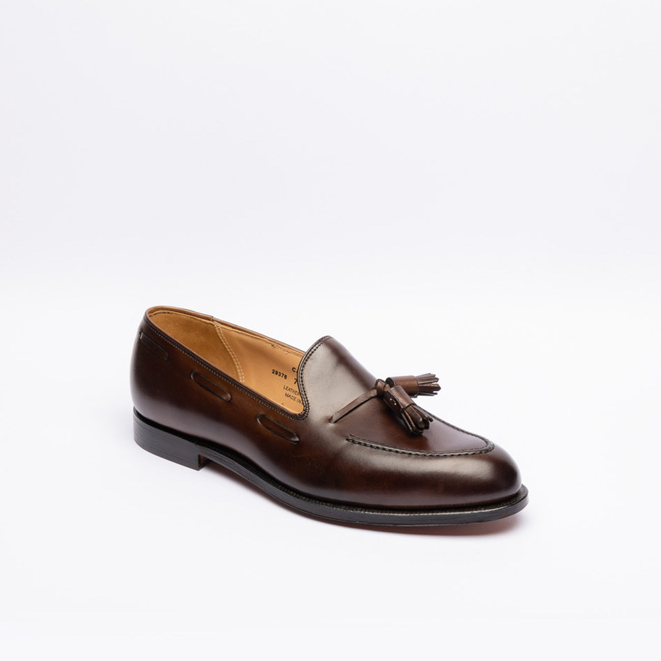 Mocassino con nappine Crockett & Jones Cavendish 2 in pelle marrone