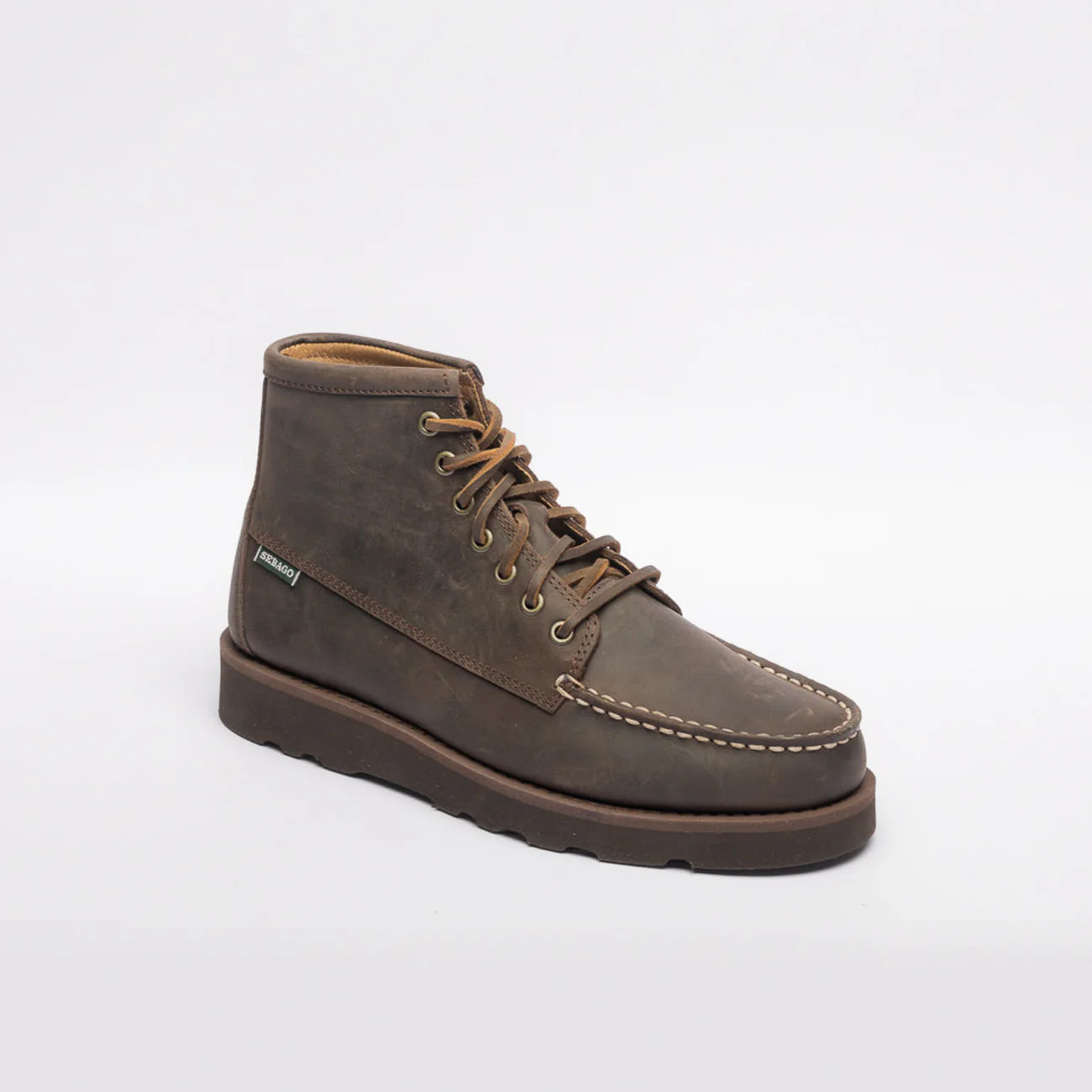 Stivale derby Sebago Tala Mid in pelle marrone