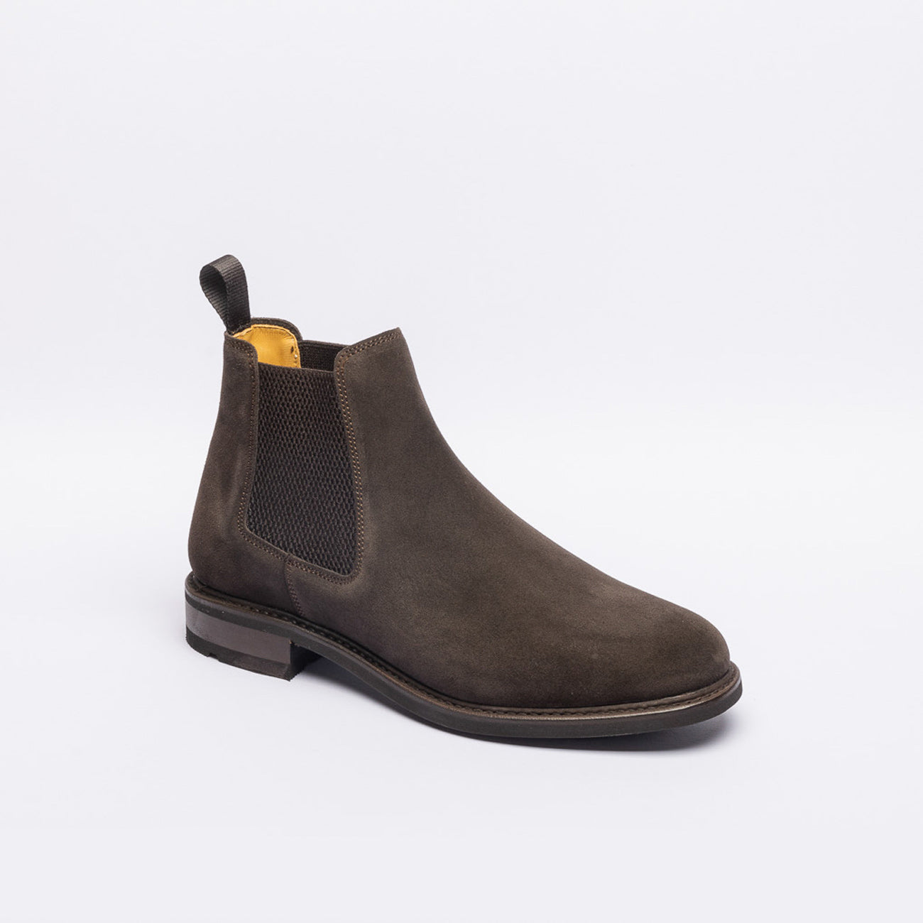 Stivale cheslea Berwick 446 in camoscio marrone