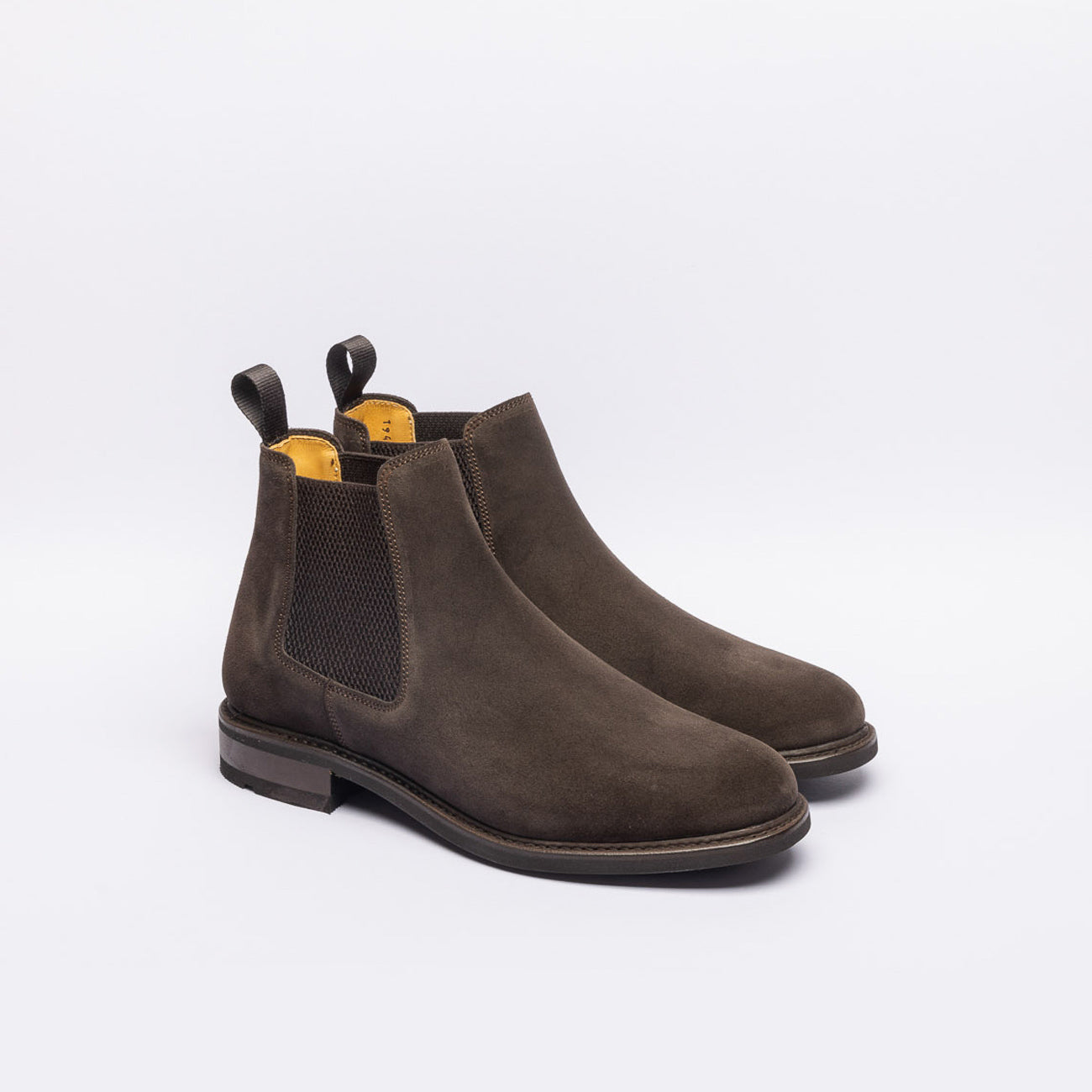 Stivale cheslea Berwick 446 in camoscio marrone