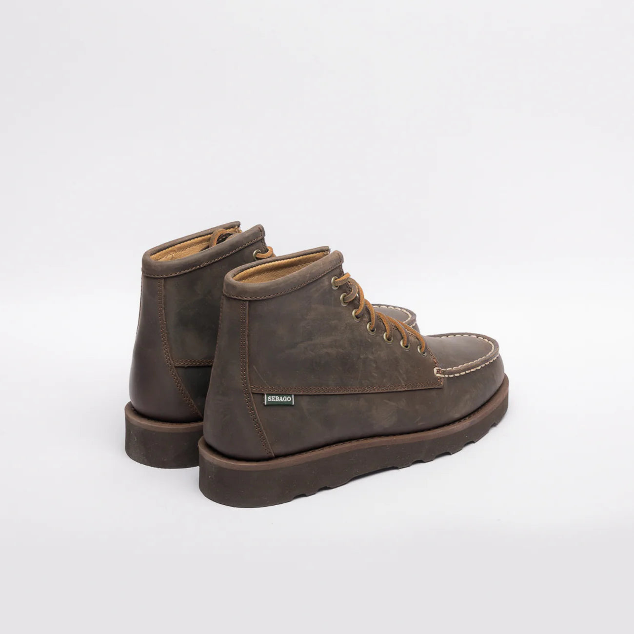 Stivale derby Sebago Tala Mid in pelle marrone