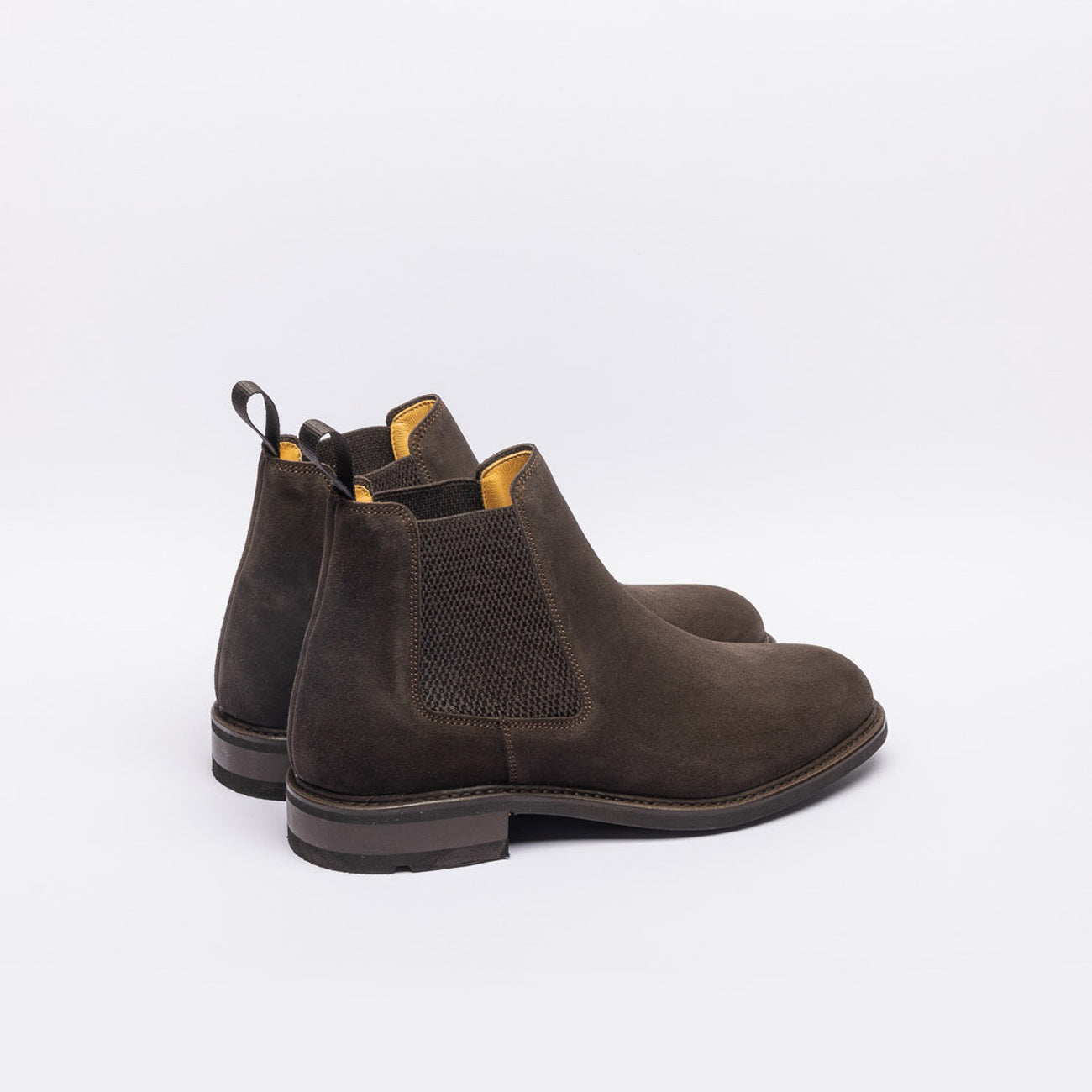 Stivale cheslea Berwick 446 in camoscio marrone