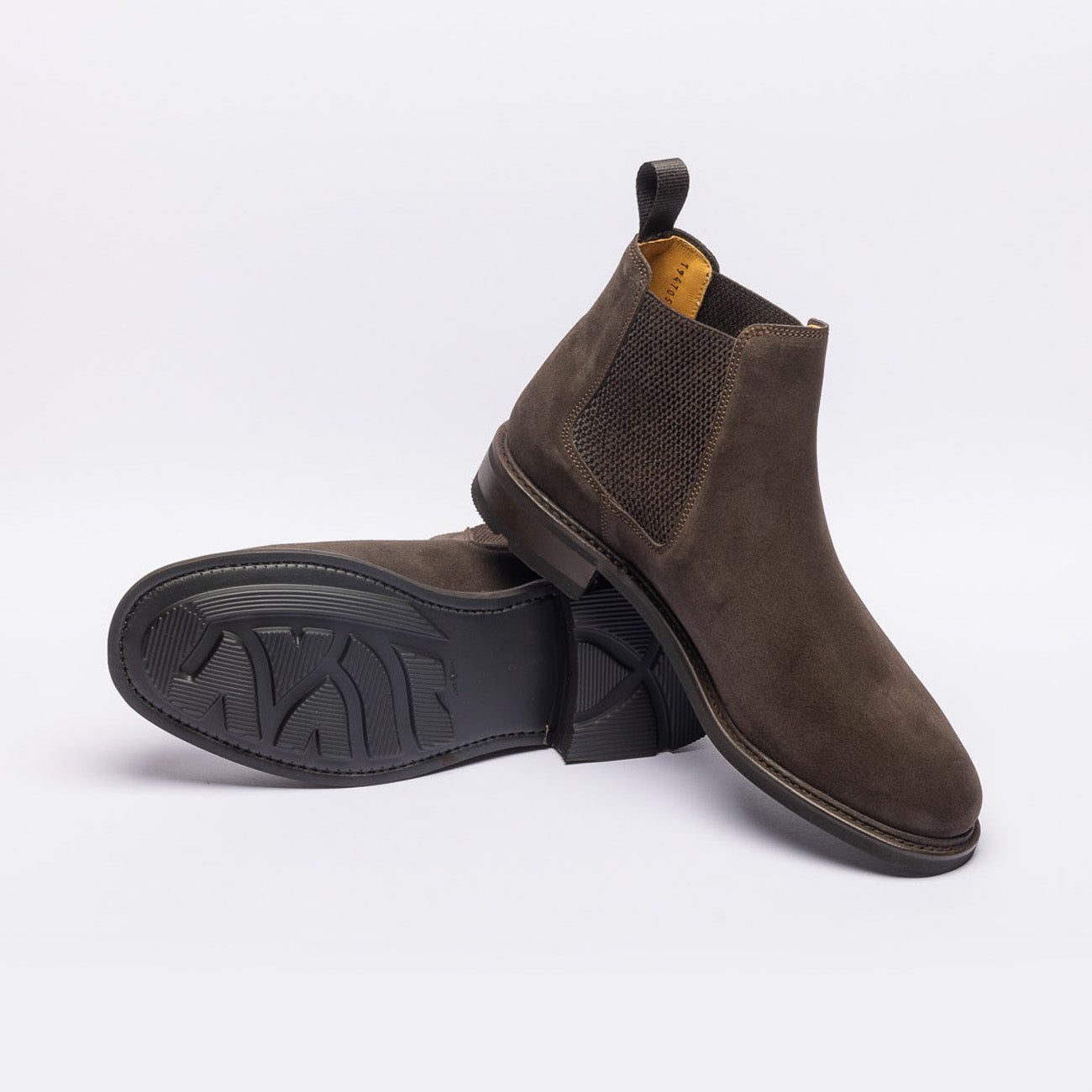 Stivale cheslea Berwick 446 in camoscio marrone