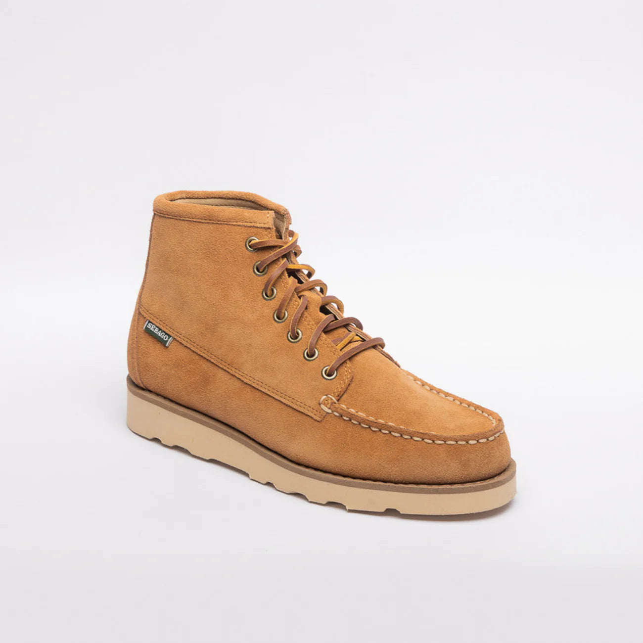 Stivale derby Sebago Tala Mid in camoscio beige (Fox Mocha)