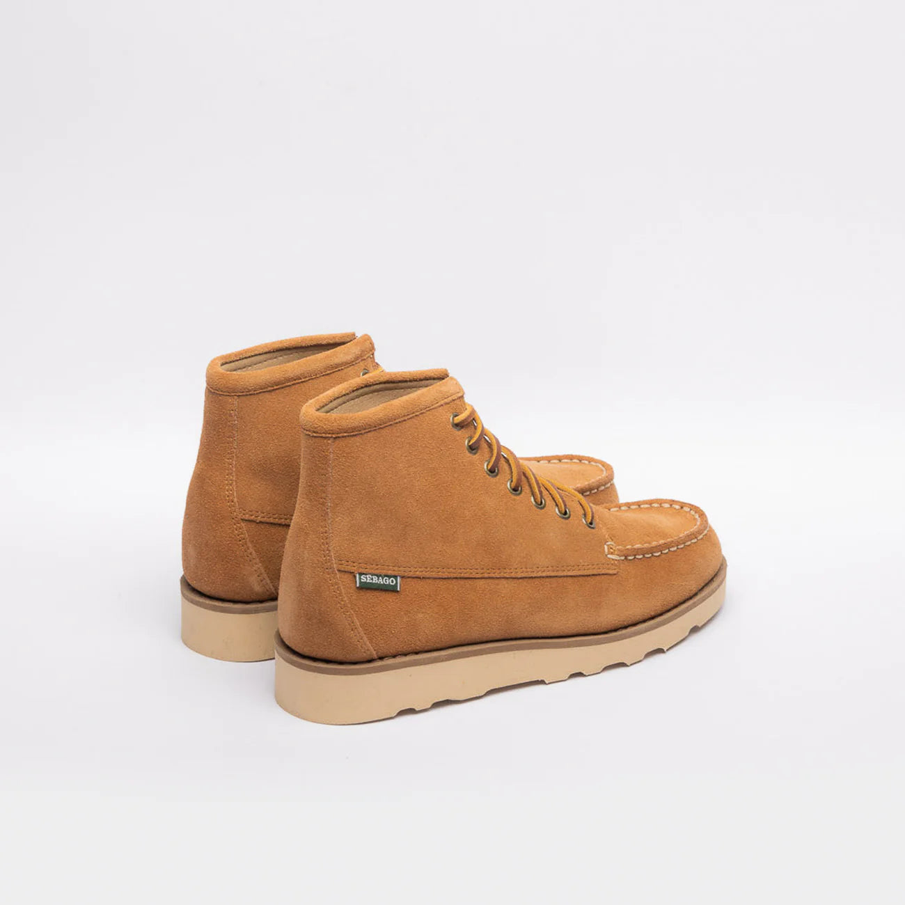 Stivale derby Sebago Tala Mid in camoscio beige (Fox Mocha)