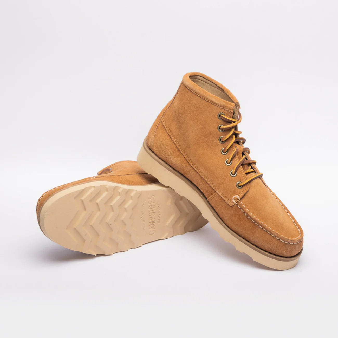 Stivale derby Sebago Tala Mid in camoscio beige (Fox Mocha)