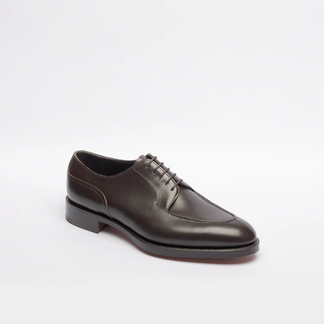 Stringata derby Edward Green Dover in pelle marrone (Espresso calf)