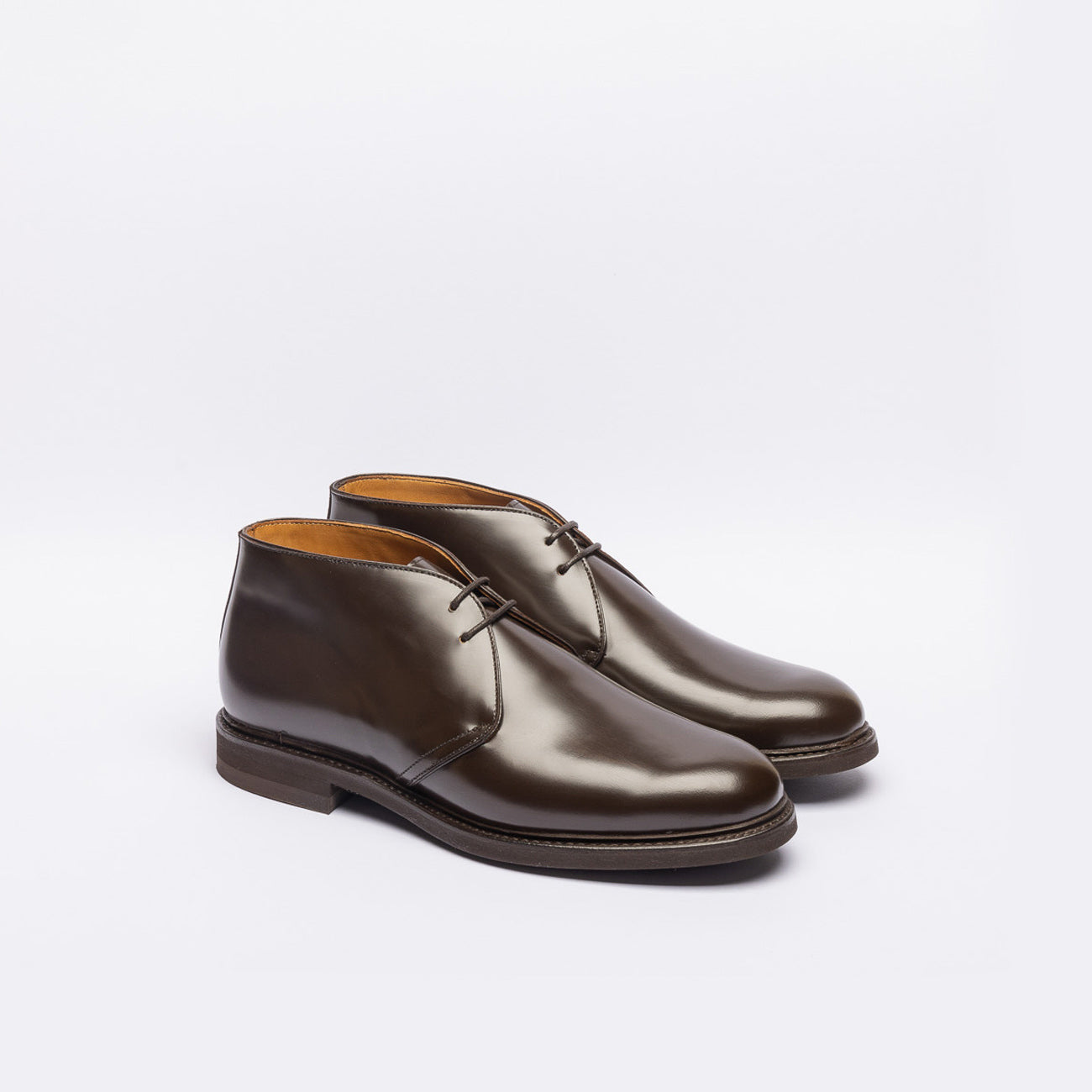 Stivale chukka Berwick 635 in pelle spazzolata marrone
