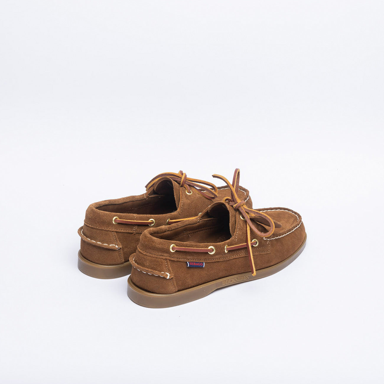 Mocassino da barca Sebago Portalnd Artisan in camoscio marrone