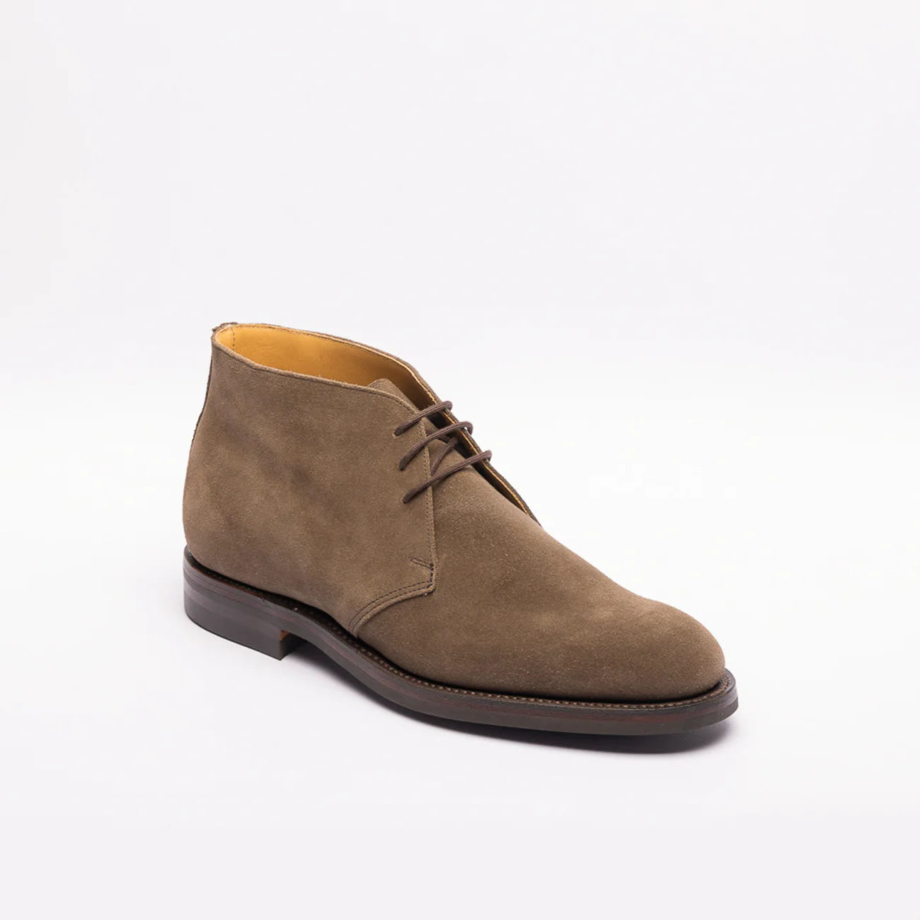 Stivale chukka Crockett & Jones Chiltern in camoscio marrone (Slate suede)