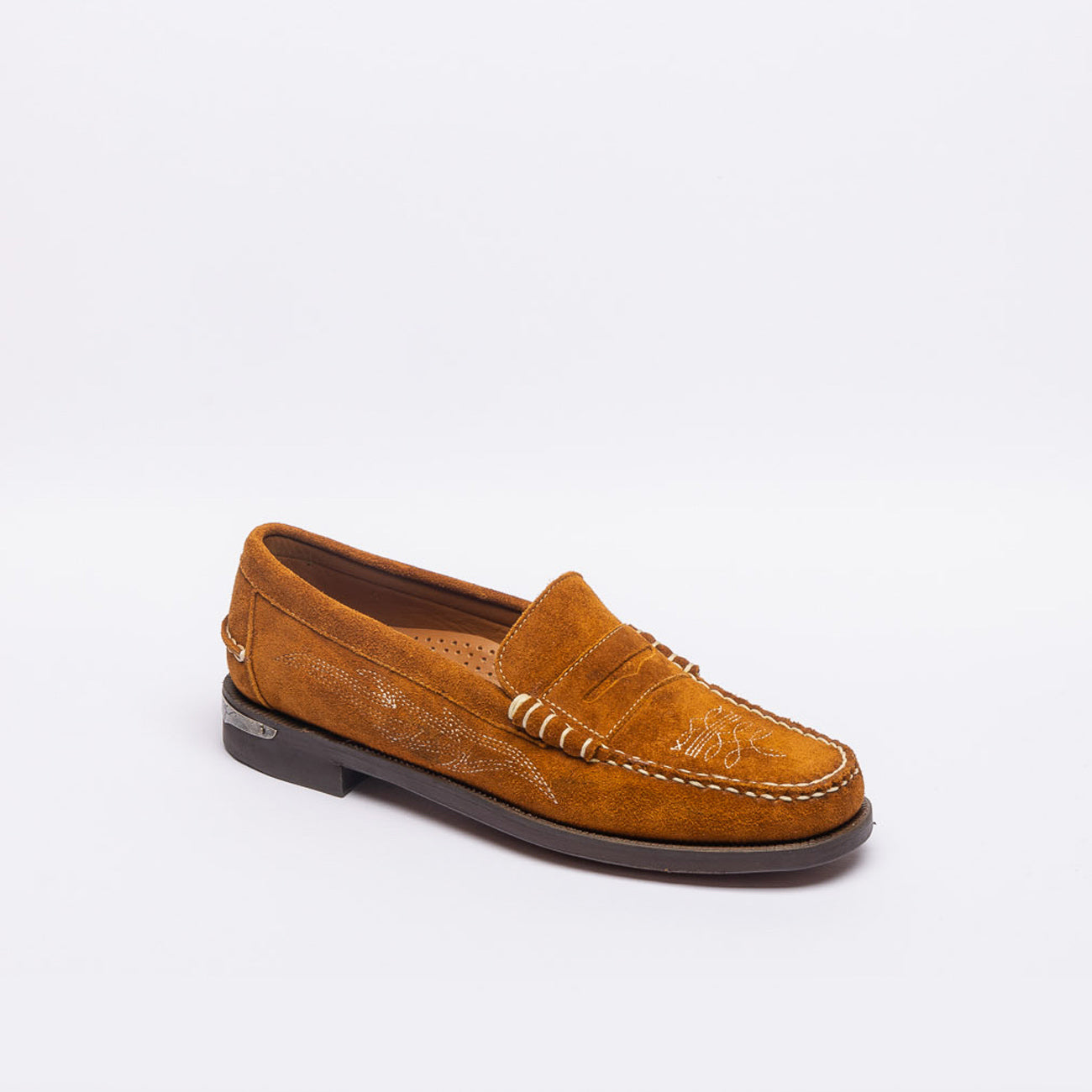 Mocassino penny Sebago Classic Dan Dallas in camoscio marrone