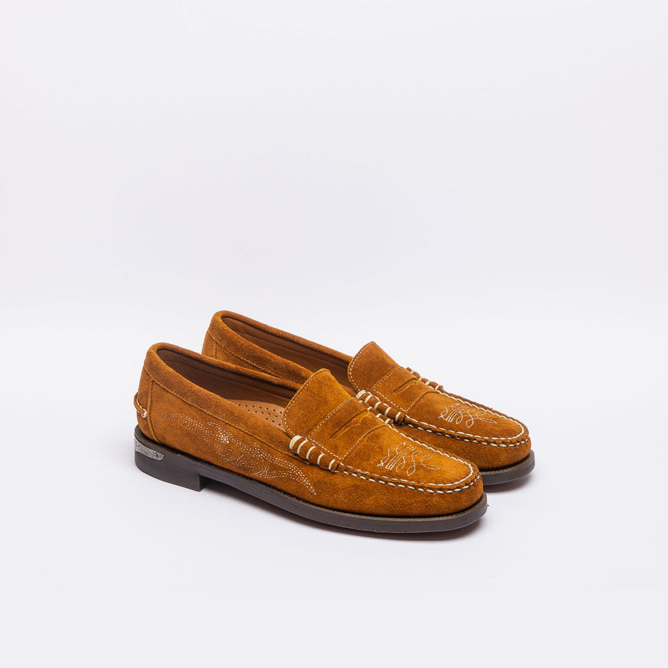 Mocassino penny Sebago Classic Dan Dallas in camoscio marrone
