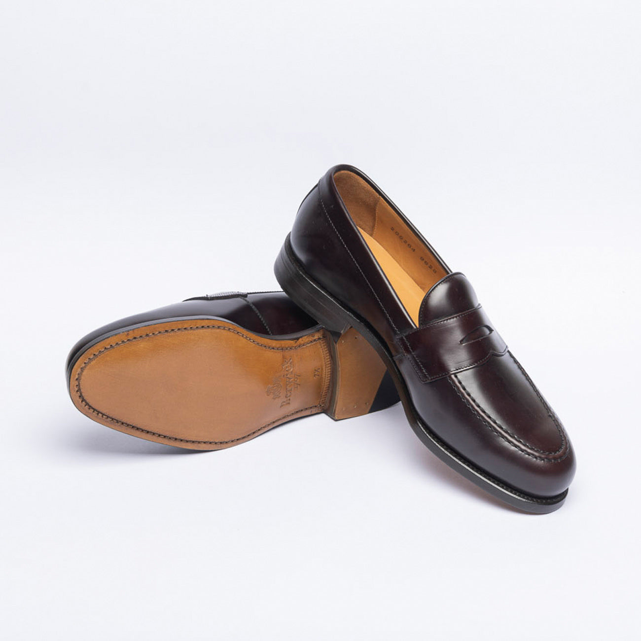 Mocassino penny Berwick 9628 in pelle spazzolata marrone
