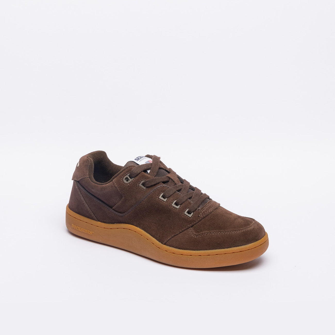 Sneaker da barca Sebago Hurricane Suede in camoscio marrone