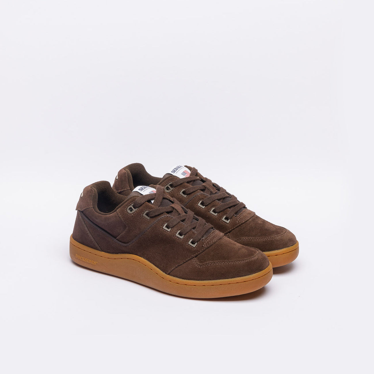 Sneaker da barca Sebago Hurricane Suede in camoscio marrone
