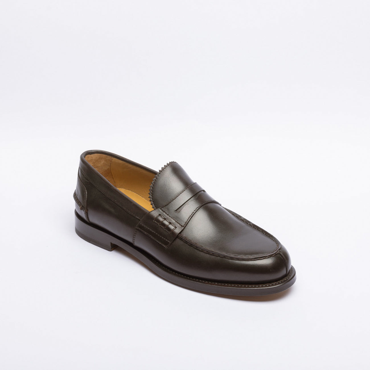 Mocassino penny Borghini GB02 in pelle marrone