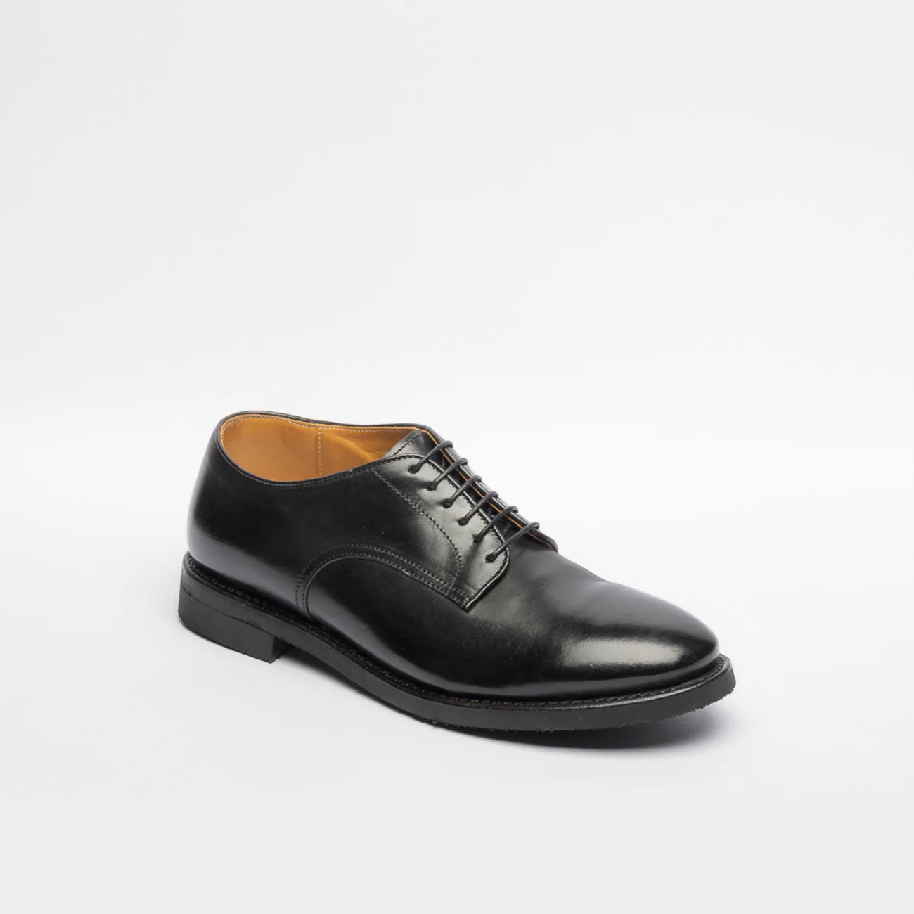 Stringata derby Alberto Fasciani Felix 85006 in pelle nera