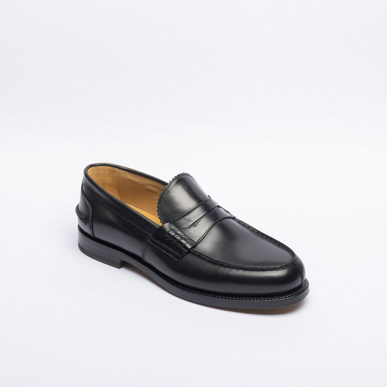 Mocassino penny Borghini GB02 in pelle nera