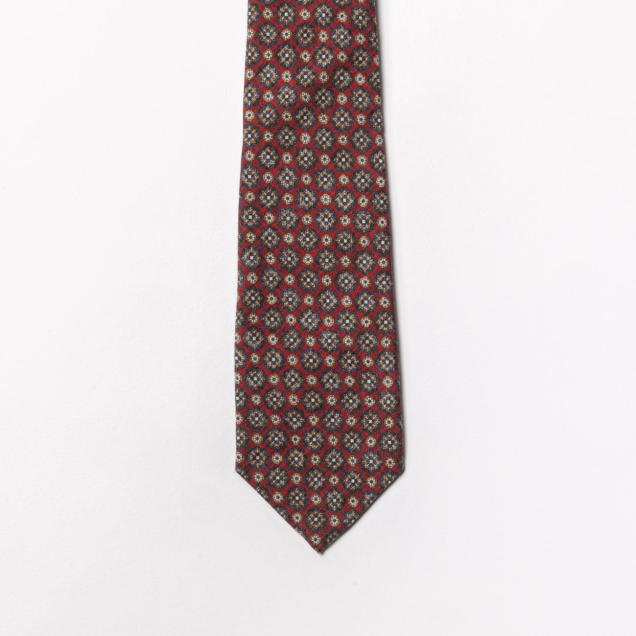 Cravatta 5 pieghe Tailor’s and Ties in seta rossa