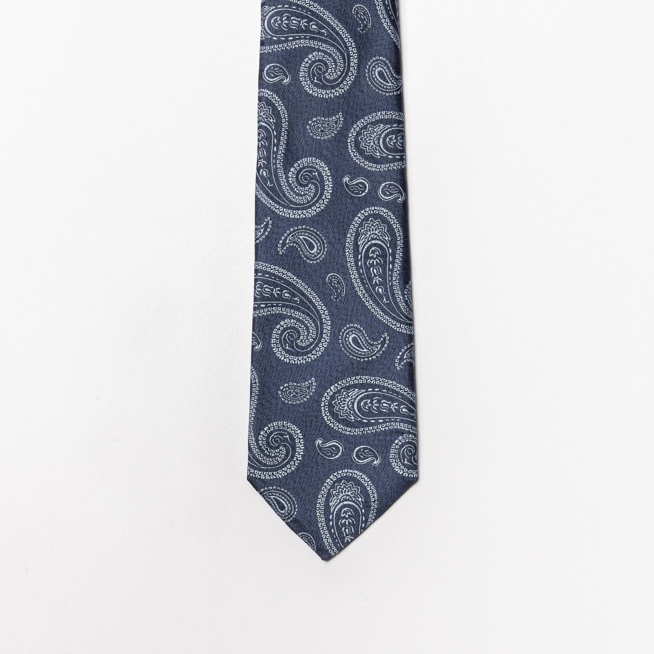 Cravatta 5 pieghe Tailor’s and Ties in seta bluette