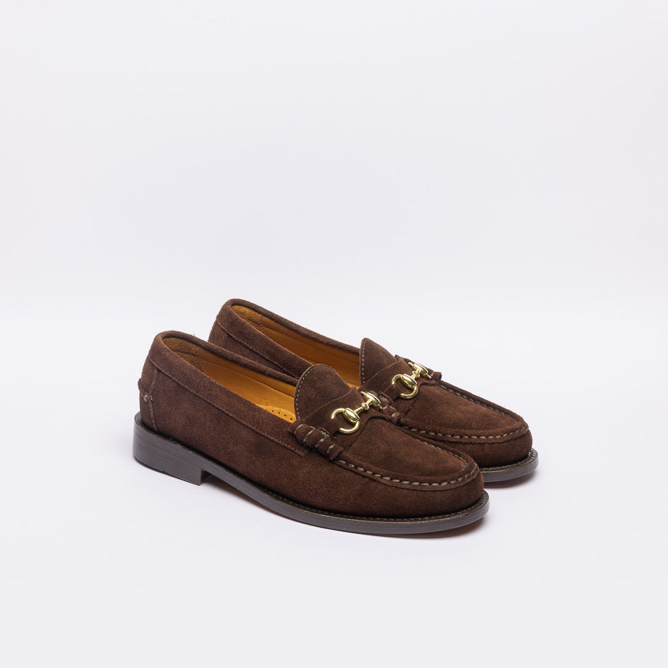 Mocassino con morsetto Sebago Joe Modena in camoscio marrone