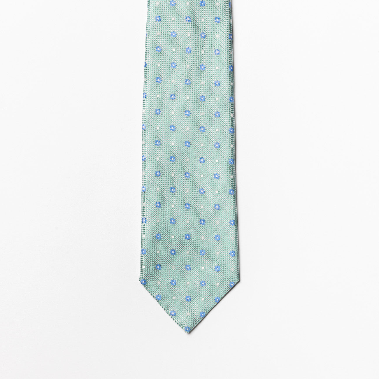 Cravatta 5 pieghe Tailor’s and Ties in seta azzurra