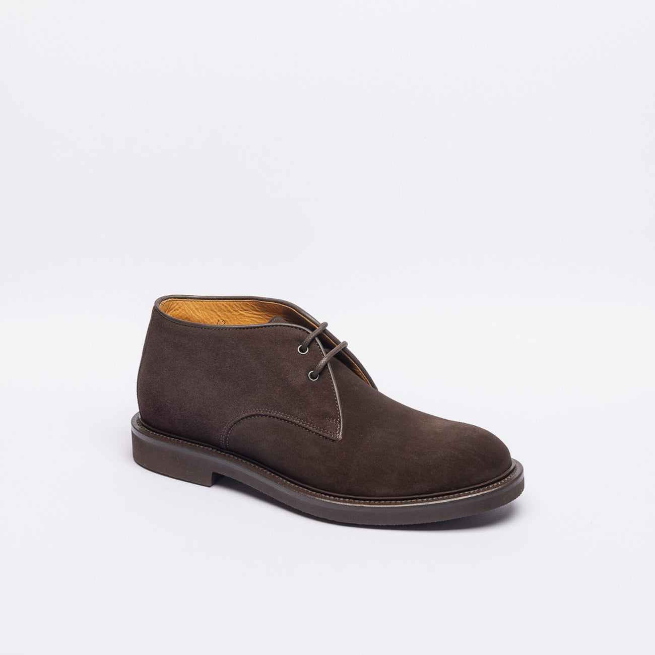 Stivale chukka Borghini 476 in camoscio marrone