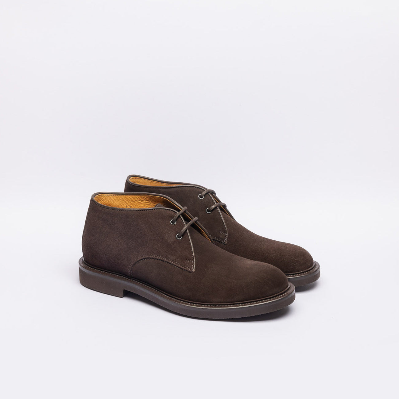 Stivale chukka Borghini 476 in camoscio marrone