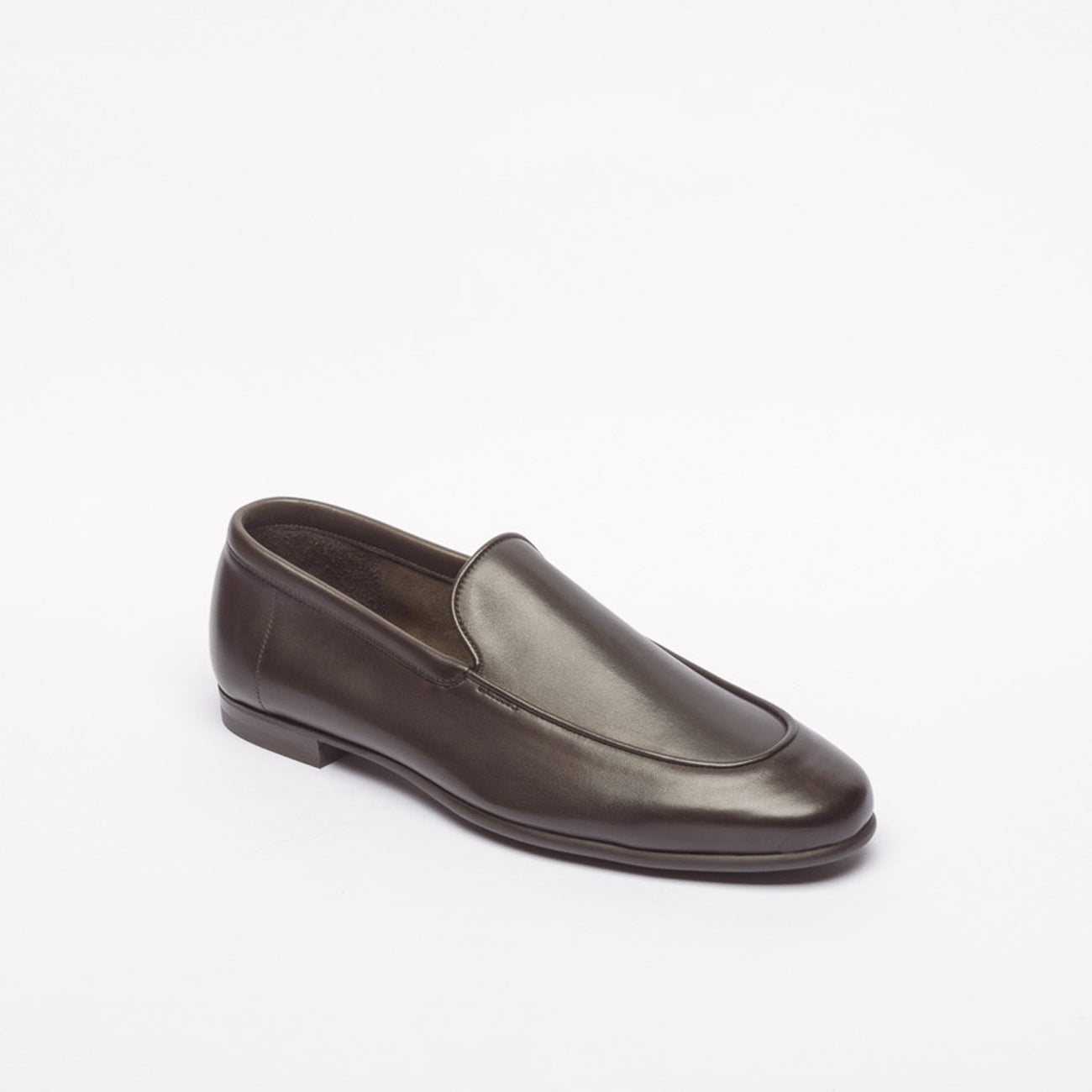 Mocassino slip-on John Lobb Tyne II in pelle marrone