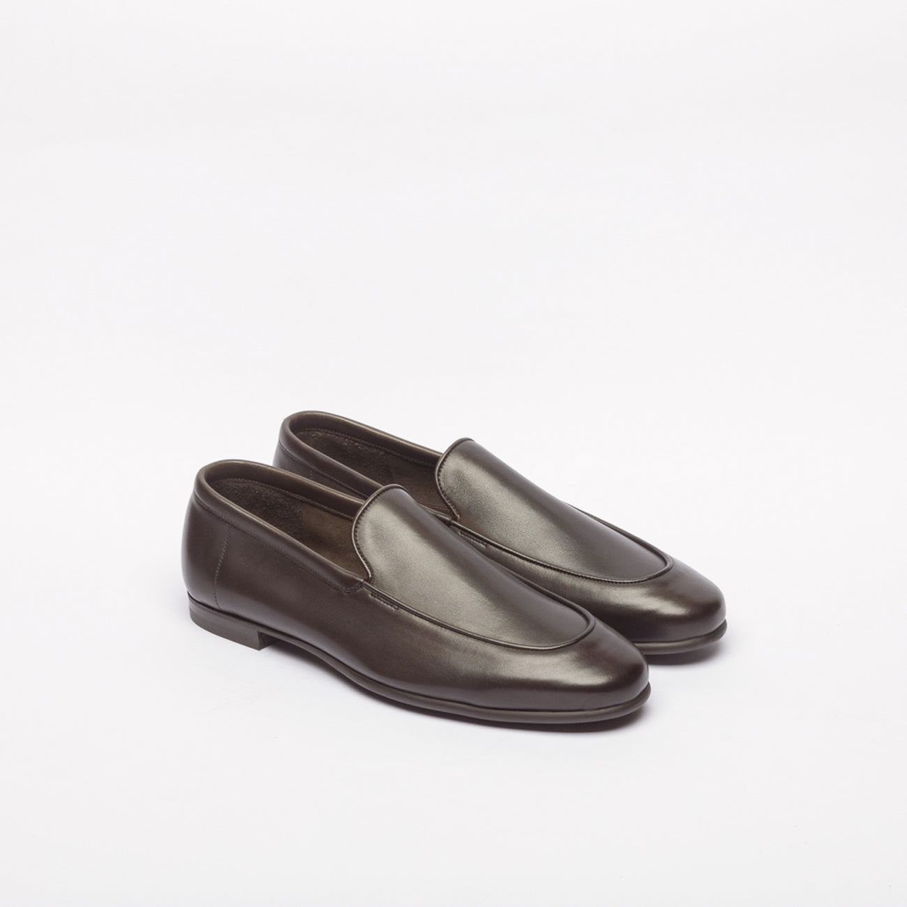 Mocassino slip-on John Lobb Tyne II in pelle marrone