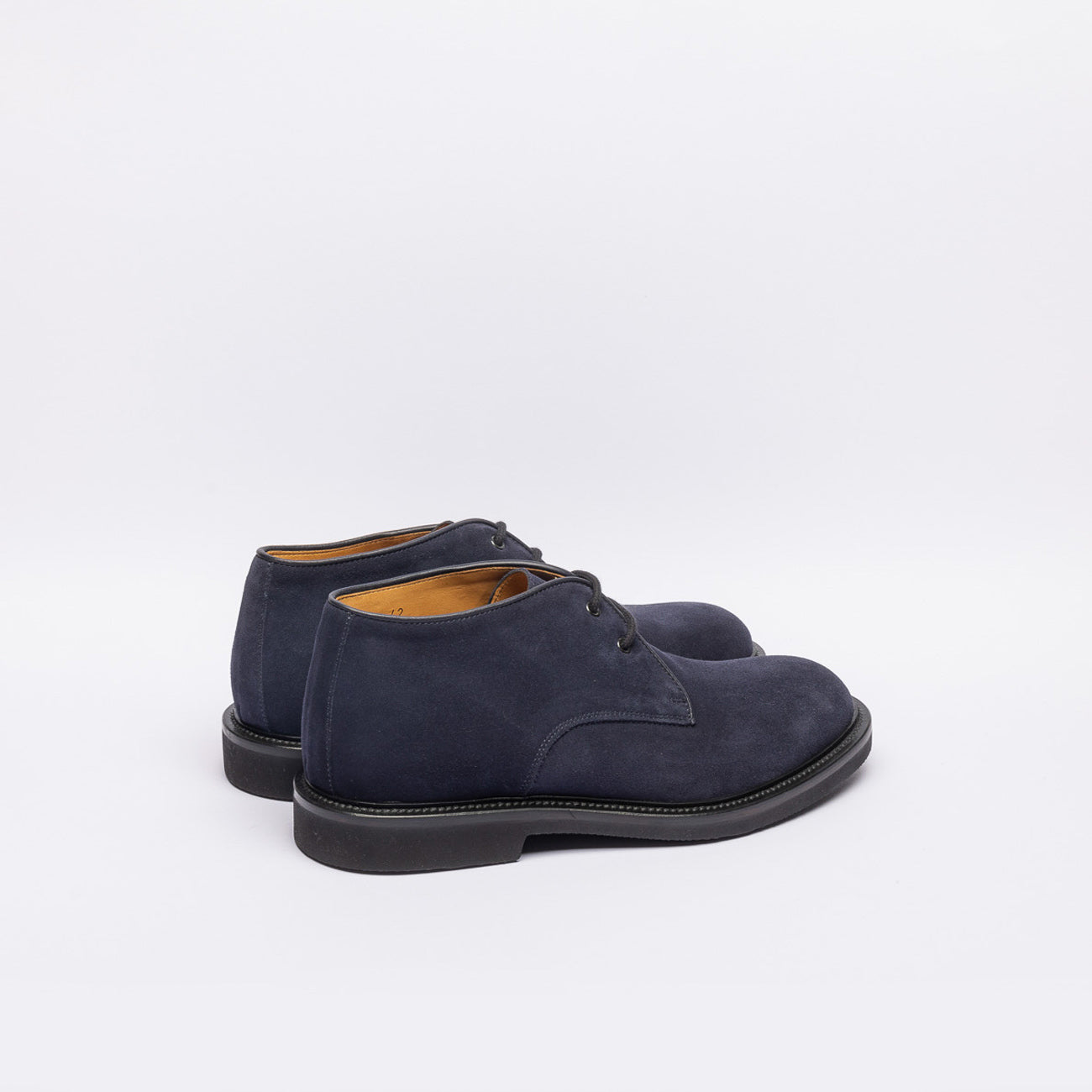 Stivale chukka Borghini 476 in camoscio blu