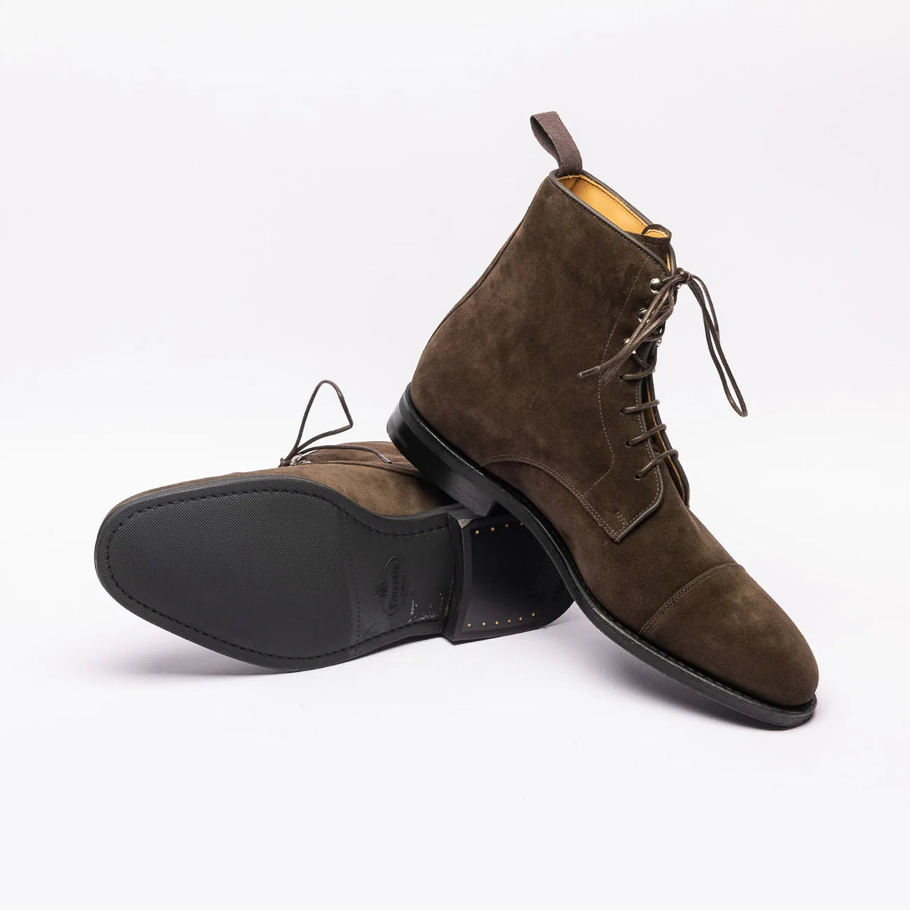 Stivale derby Church's Edworth 2.0 in camoscio marrone