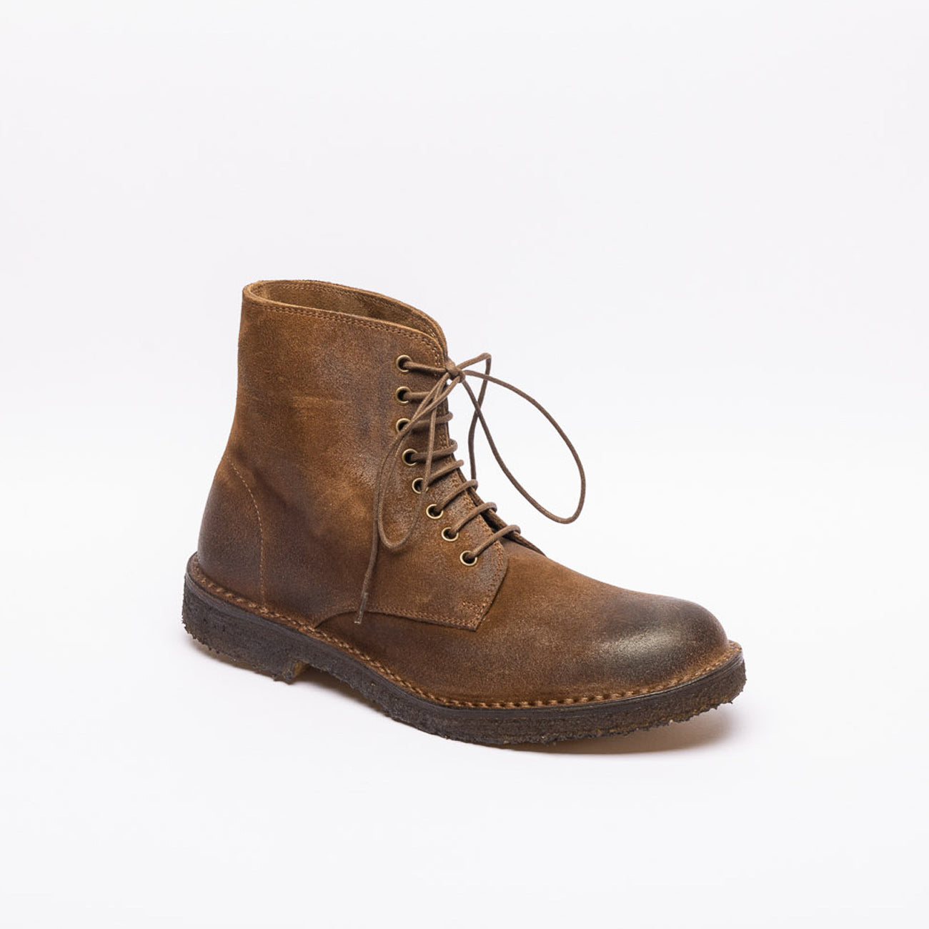 Stivale derby Astorflex Starflex Heritage in camoscio marrone