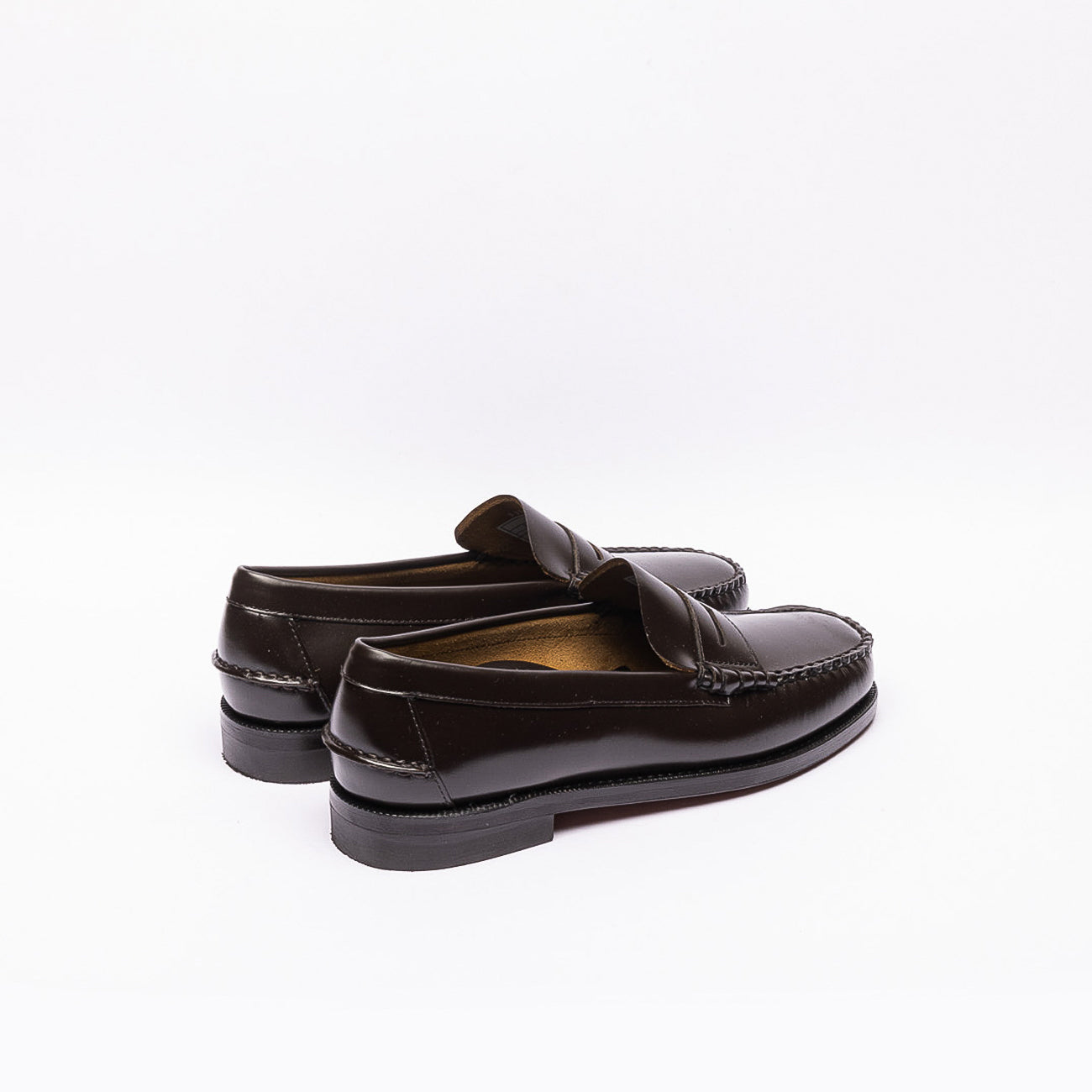 Sebago Classic Dan penny loafer in brown leather