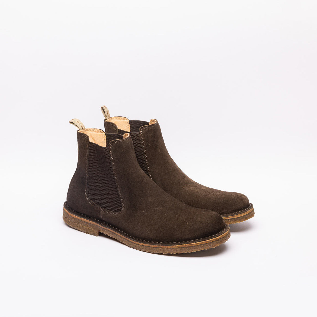 Stivale chelsea Astorflex Bitflex in camoscio marrone