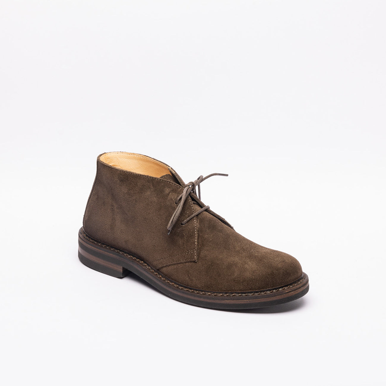 Stivale chukka Astorflex Greenflex in camoscio marrone
