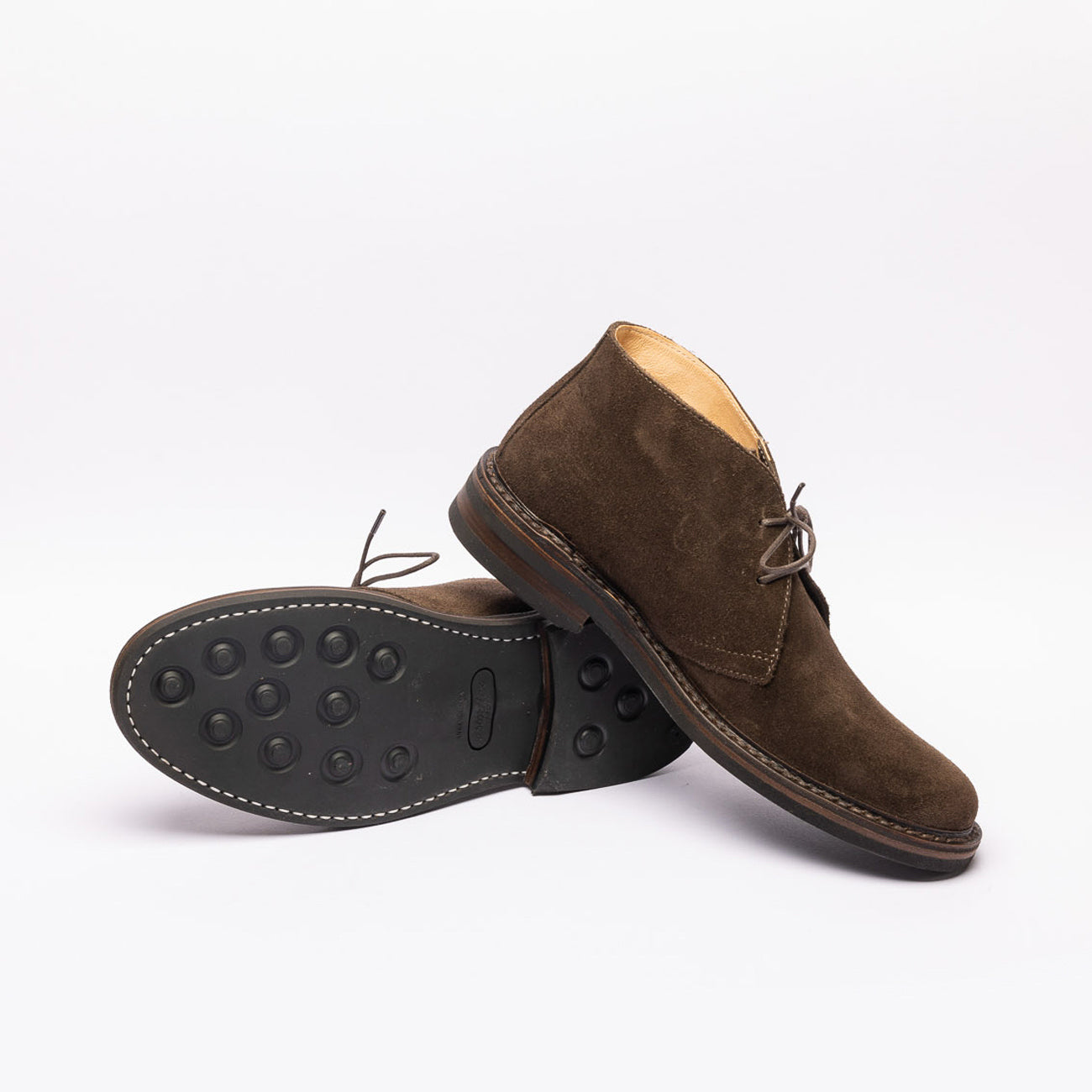 Stivale chukka Astorflex Greenflex in camoscio marrone