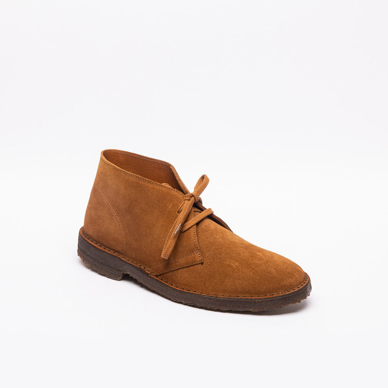 Stivale chukka Astorflex Montflex in camoscio marrone chiaro