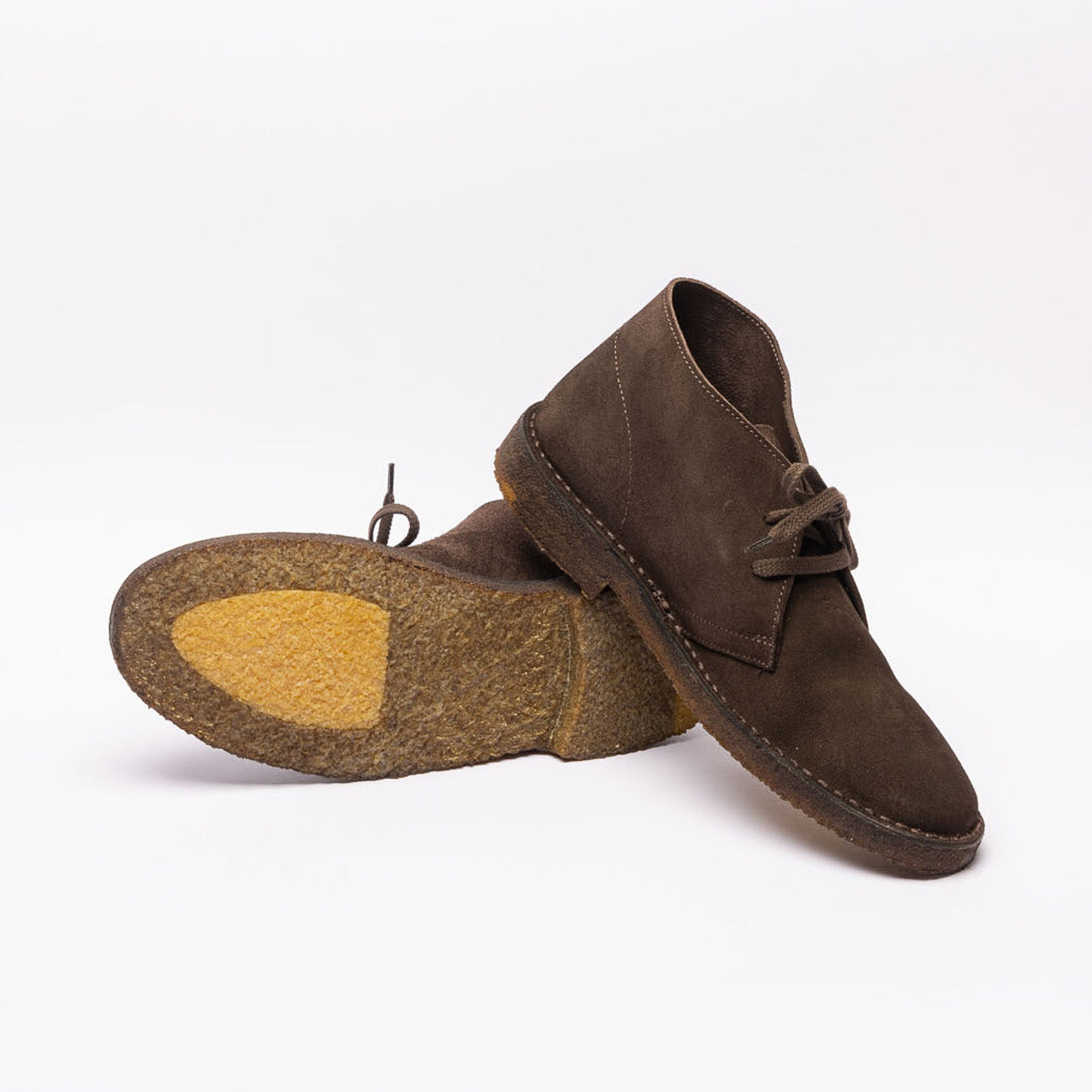 Stivale chukka Astorflex Montflex in camoscio marrone