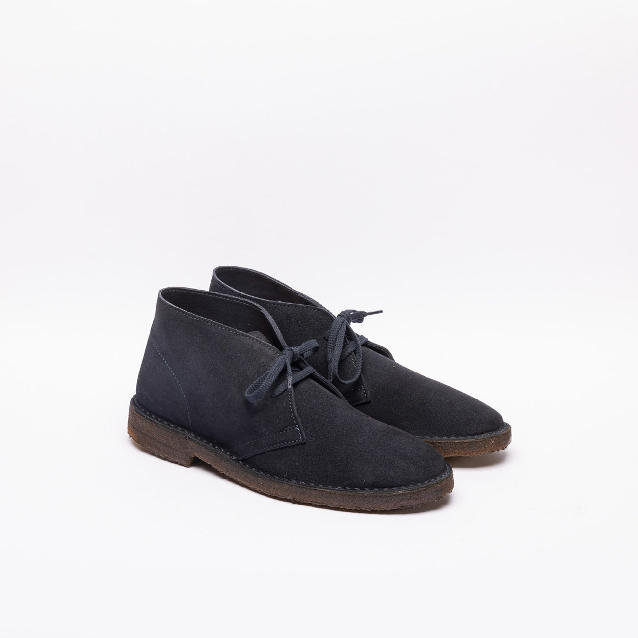 Stivale chukka Astorflex Montflex in camoscio blu