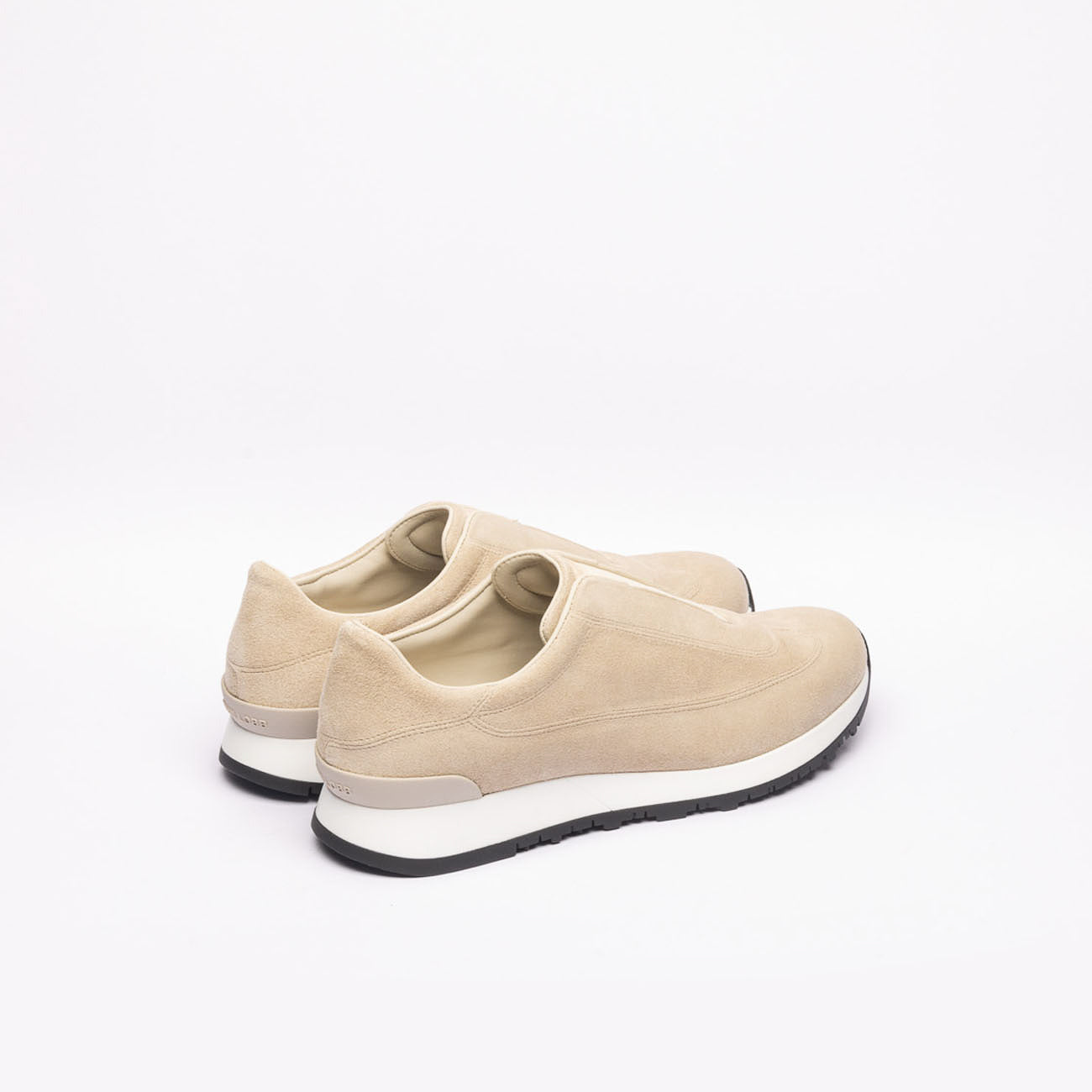 Sneaker fashion luxury John Lobb Lift in camoscio beige