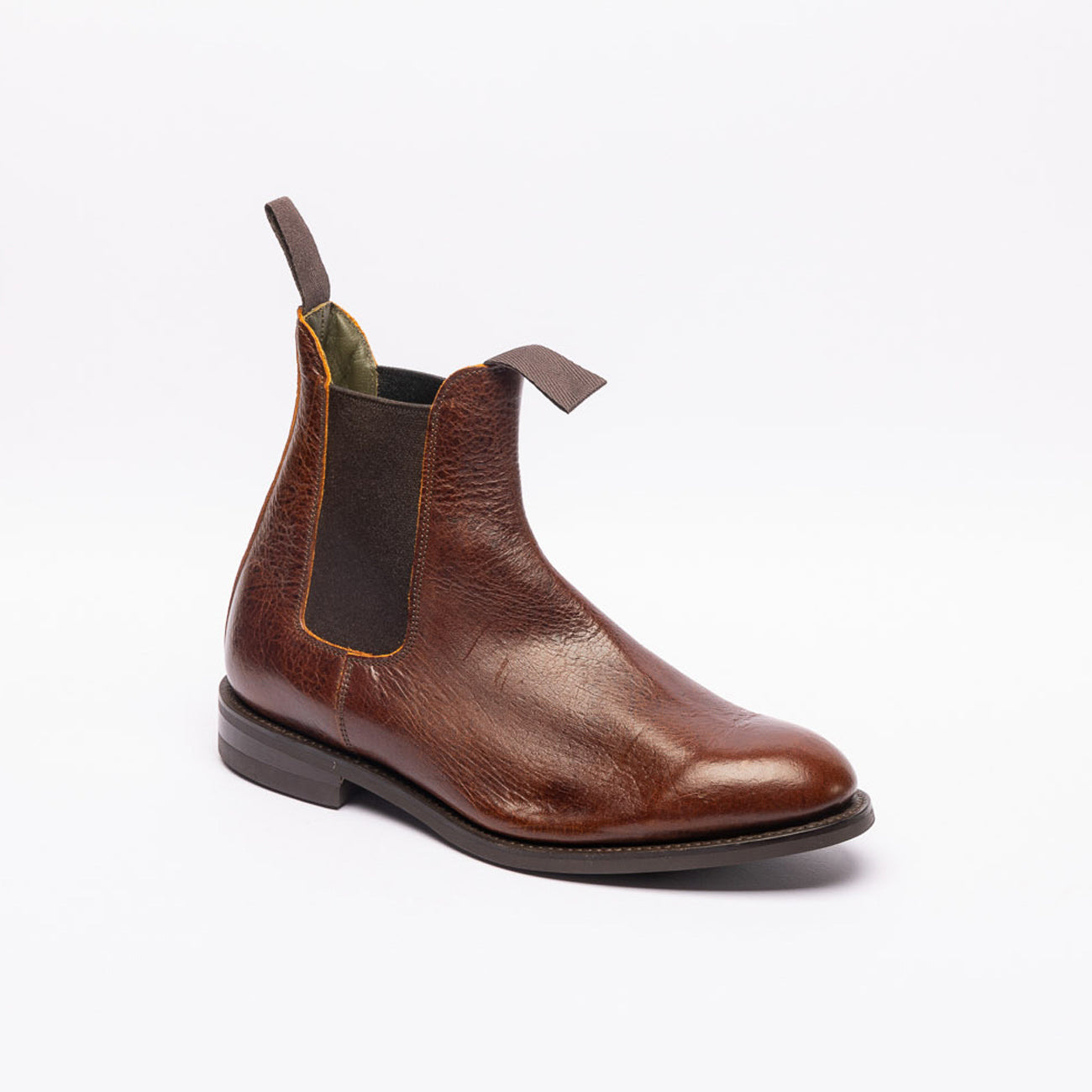 Stivale chelsea Anthony 100 in pelle marrone