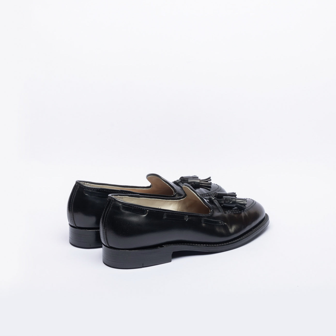 Alden 664 black shell cordovan tassel loafer
