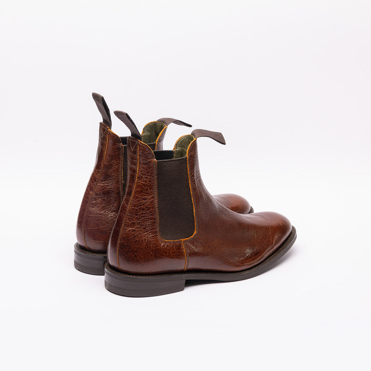 Stivale chelsea Anthony 100 in pelle marrone