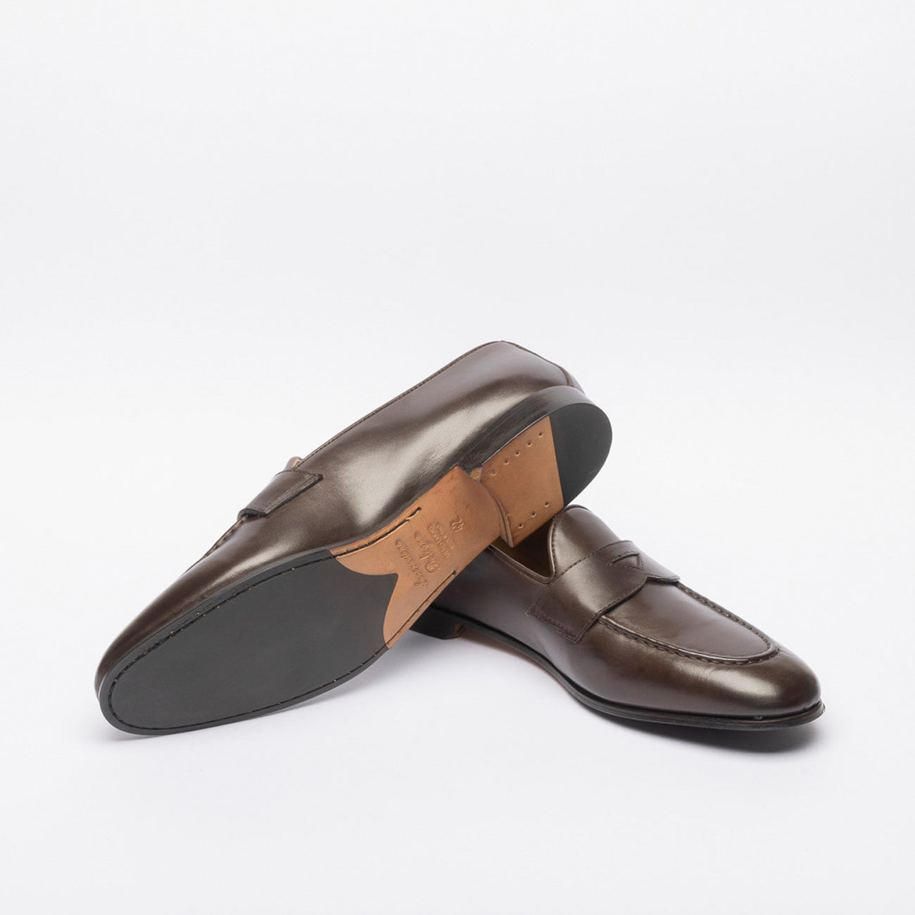 Mocassino penny Botti R203 in pelle marrone