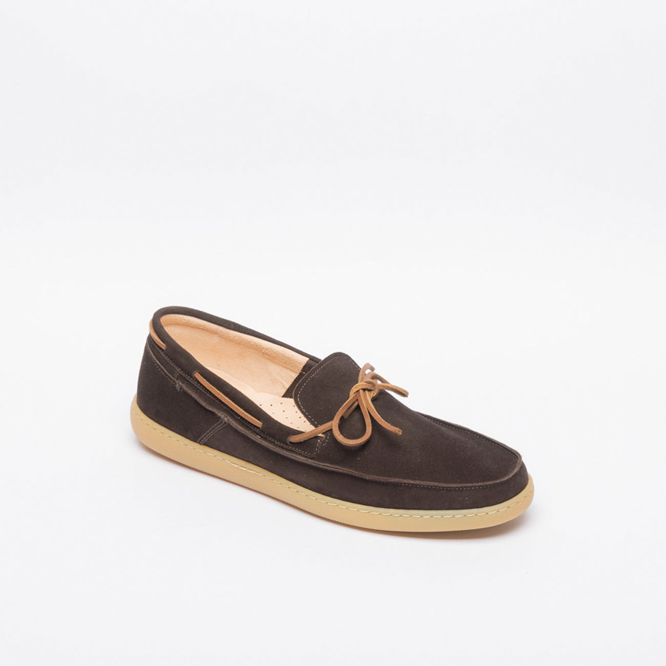 Mocassino da barca Astorflex Rivaflex in camoscio marrone