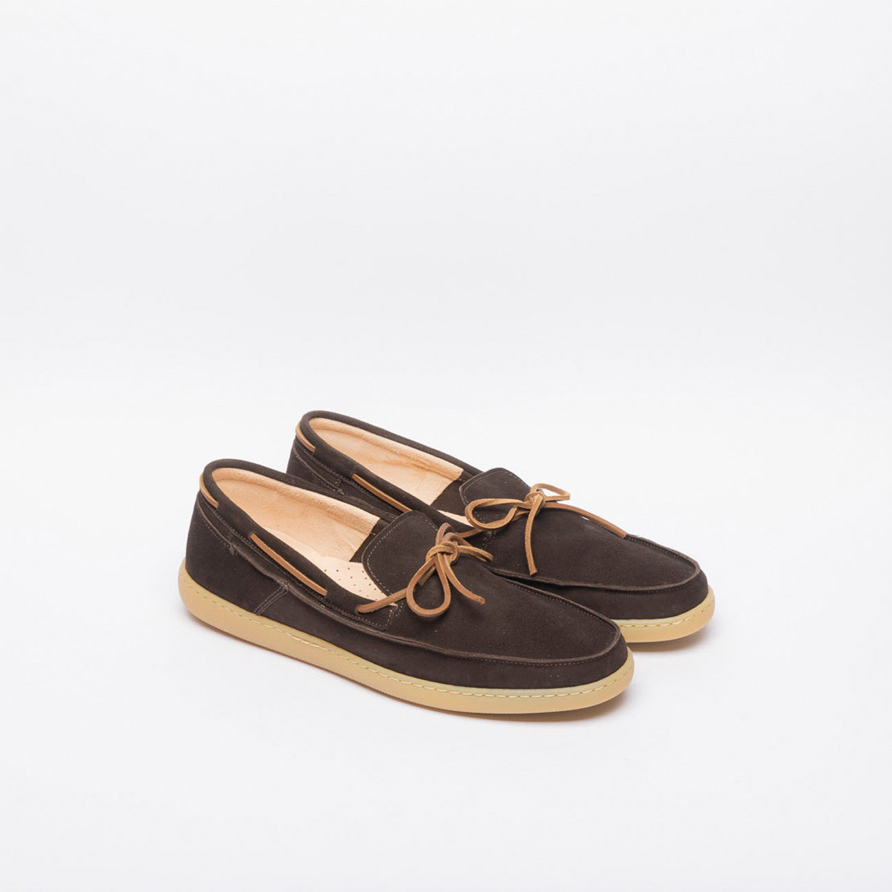 Mocassino da barca Astorflex Rivaflex in camoscio marrone