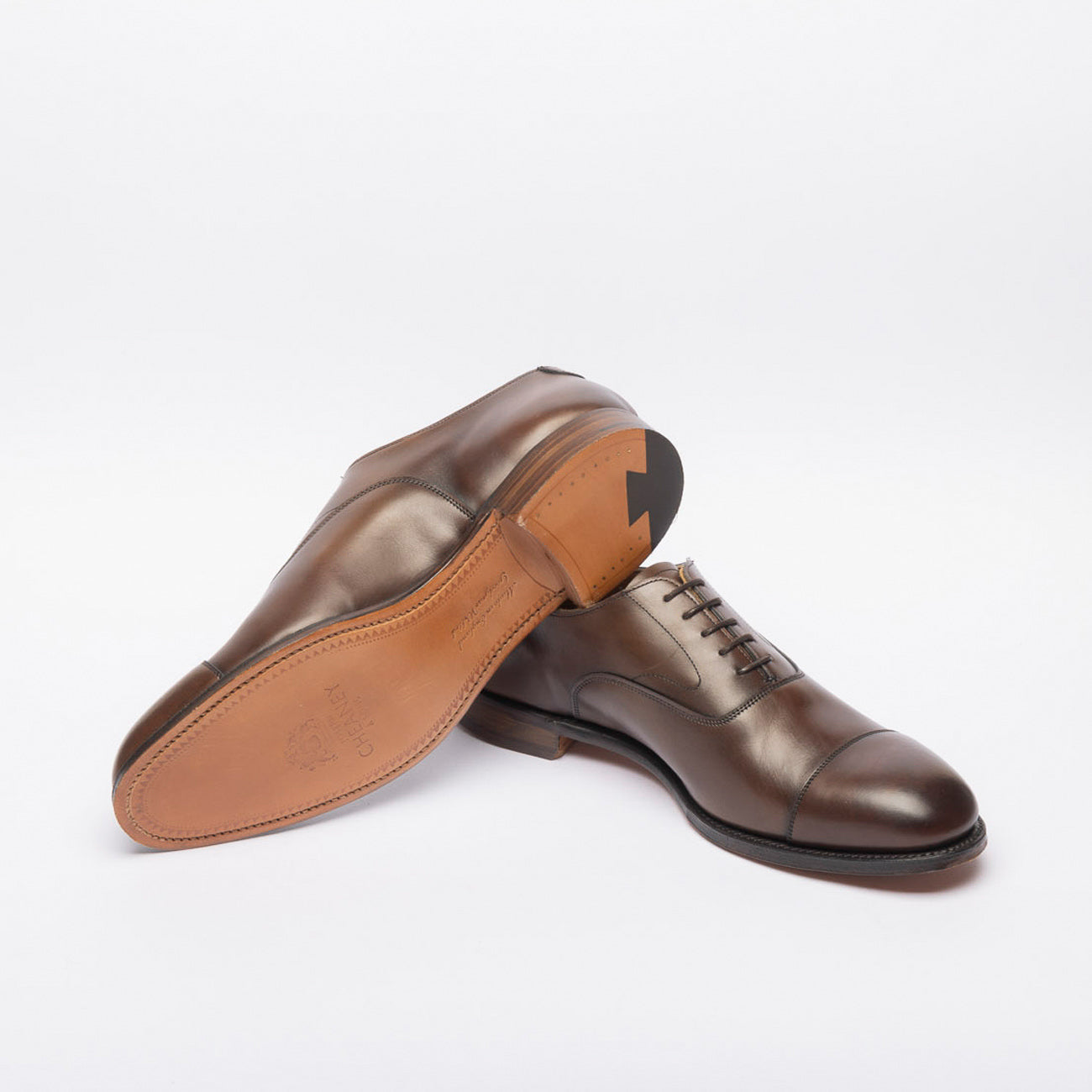 Cheaney Joseph & Sons Alfred oxford lace-up in brown leather